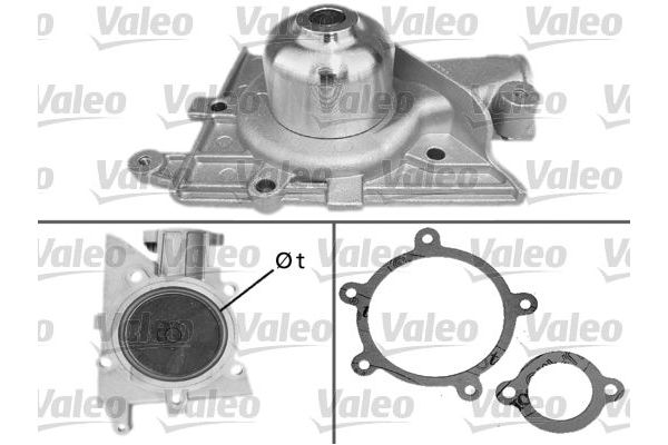 Devirdaim Su Pompası  Seat Ibiza (03.1985->)  VALEO 506256