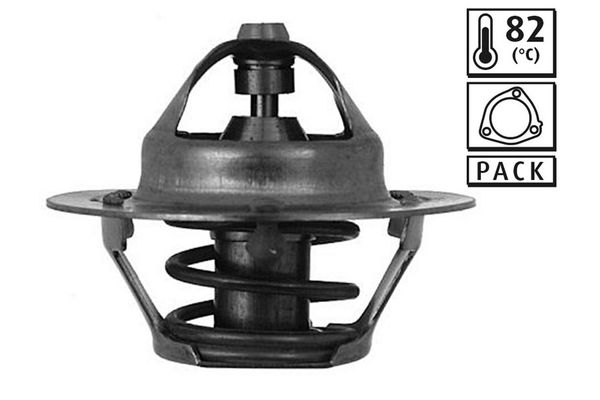 Termostat 82 °C  Mitsubishi Space Wagon (N30/N40)(1991->)  VALEO 819942