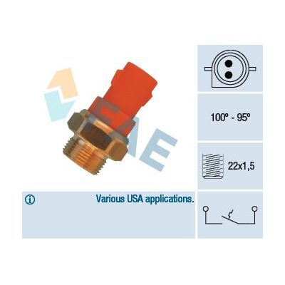 Fan Müşürü  Ford Scorpio 4 Kapı/S.Wagon (1995->)  FAE 36340