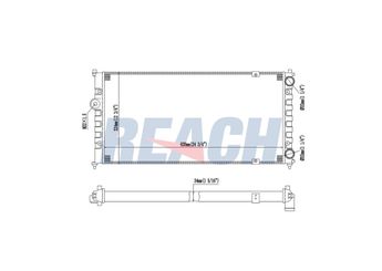 Su Radyatörü  MAHER 10664  6K0121253G 6K0121253A 6K0121253N 6K0121253Q 6K0121253E 6N0121253G