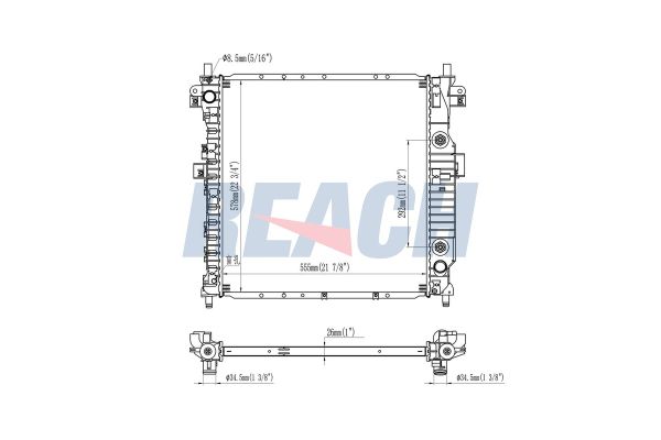 Su Radyatörü  RADISEN RR 64326