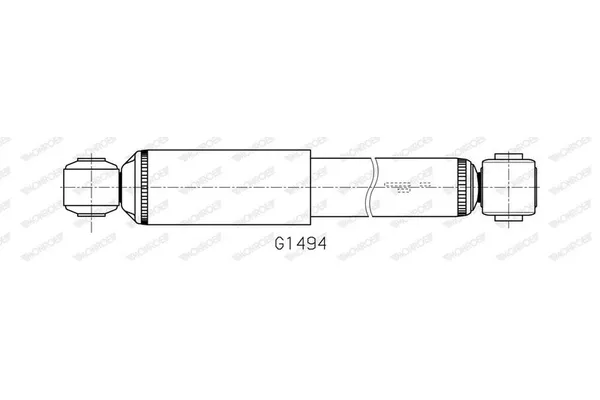 Amortisör Arka Sağ veya Sol Fiat 500 e (332) Cabrio (2020->)  FIAT ORJINAL 52181828