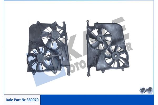 Radyatör Fan ve Motoru  KALE 360070