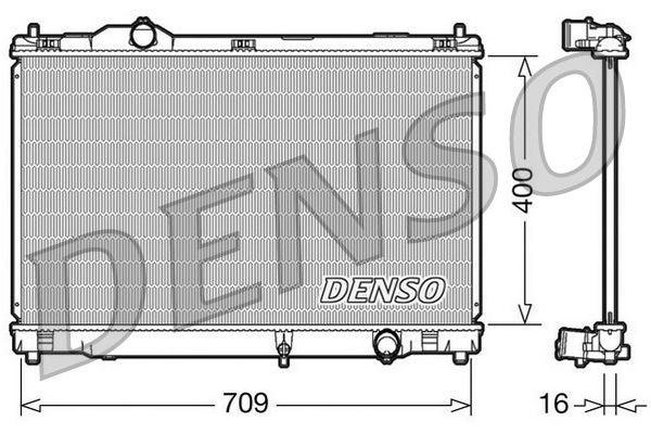 Su Radyatörü  DENSO DRM51008
