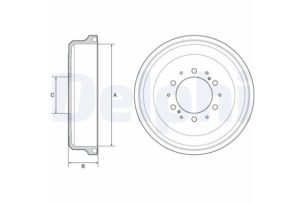 Kampana Arka Sağ veya Sol DELPHI BF533