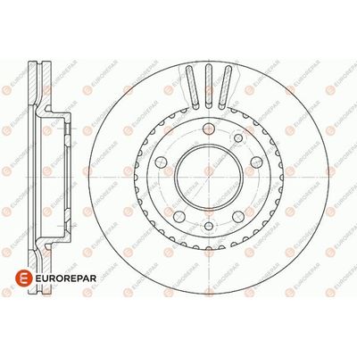Fren Disk Ayna Ön Sağ ve Sol Kia Carnival II (FL)(2001->2006)  EUROREPAR 1642751680