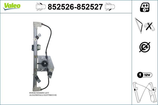 Cam Krikosu Ön Sol VALEO 852526