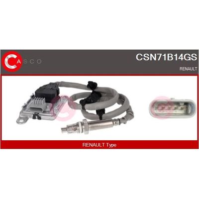 Oksijen (Lambda) Sensörü  Renault Kangoo (F/KW0)(01.2008->)  SAGEM 11242