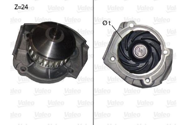 Devirdaim Su Pompası  Lancia Y (11.1995->)  VALEO 506640