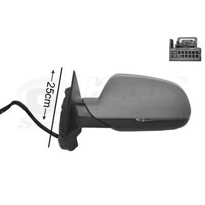 Dikiz Aynası Dış Sağ Audi RS 5 Cabriolet (8F)(11.2012->)  VIEWMAX VM029EBTL