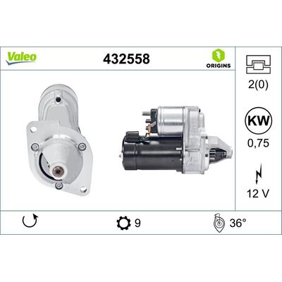 Marş Dinamosu  VALEO 432558