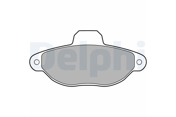Fren Disk Balata Ön Ford Ka (CCU)(2008->)  DELPHI LP2704