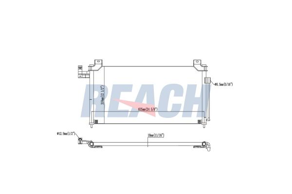 Klima Radyatörü  MGA 82329