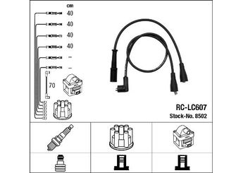 Buji Kablosu  NGK 8502  7597209 75 97 20 9