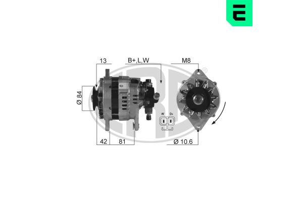 Alternatör  Opel Vectra B 4/5 Kapı (1995->)  ERA 210103A