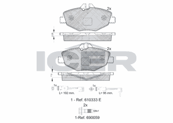 Fren Disk Balata Ön AYD 60639A  A0034206520 34206520 003 420 65 20 34209920 003 420 99 20 44207920 004 420 79 20 44208720 004 420 87 20 4420872041 004 420 87 20 41 44209920 004 420 99 20 A0044208720 A 004 420 87 20 A0034209920 A0044207920