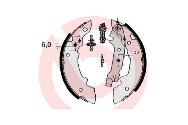 El Fren Balatası  BREMBO S 68 508