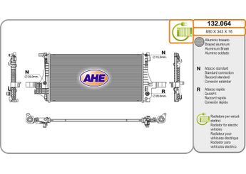Su Radyatörü  RADISEN RR 607221  31686548 32339601 RR607221