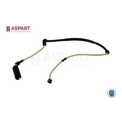 Balata İkaz Kablosu Ön ASPART 2WIN1086