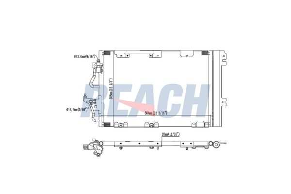 Klima Radyatörü  BEHR 8FC 351 301-741