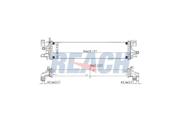 Turbo Radyatörü  Ford Grand Tourneo Connect (2013->)  VEKA 42-1913
