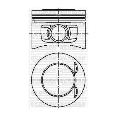 Piston (83.50MM-0.50)  YENMAK 31-04179-050