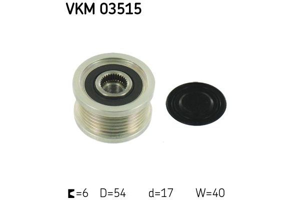 Alternatör Kasnağı  SKF VKM 03515