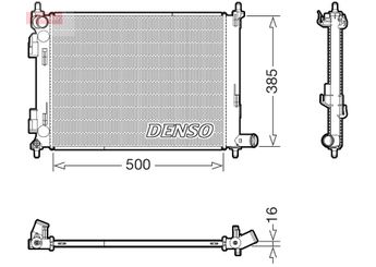 Su Radyatörü  DENSO DRM43013  DRM43013 25310H8000