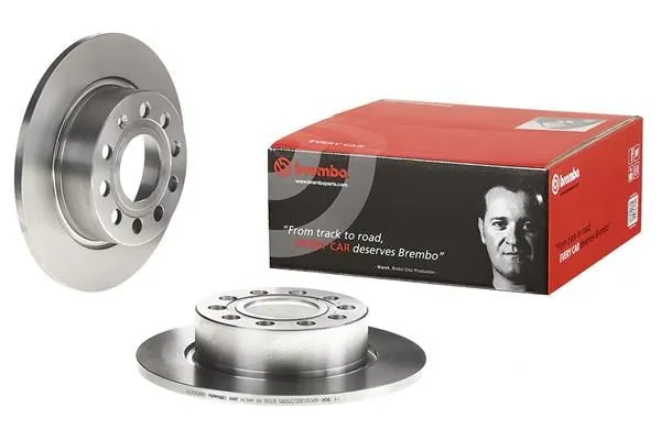 Fren Disk Ayna Arka Sağ ve Sol Audi A3 Sportback (8PA)(09.2004->)  BREMBO 08.9502.10