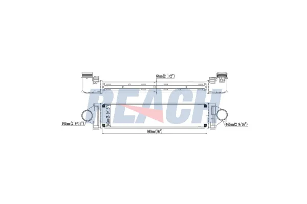 Turbo Radyatörü  VEKA 42-4502
