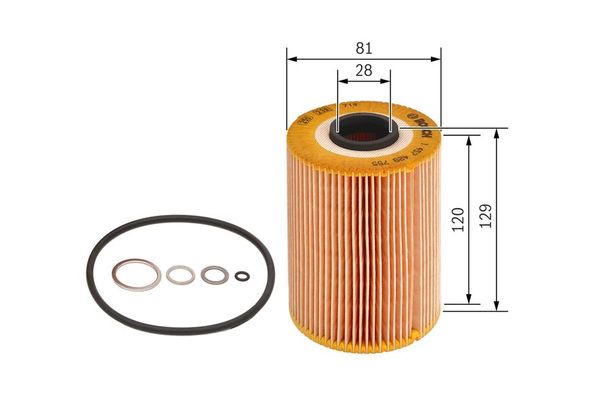 Yağ Filtresi  BOSCH 1 457 429 755