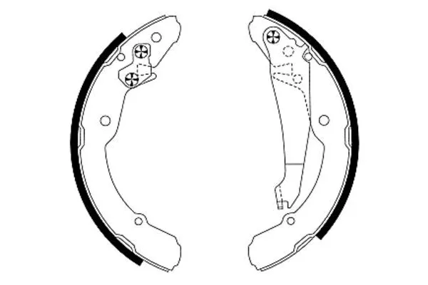 Fren Pabuçlu Balata Arka TEXTAR 91052400