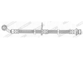 Fren Hortumu Ön Sağ veya Sol FERODO FHY3213  FHY3213 1465S5JM00 01465S5JM00 1465S5TE00 01465S5TE00 1465S6D000 01465S6D000