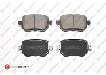 Fren Disk Balata Arka EUROREPAR 1639376780  1639376780 2K5698451A 2K5698451B 2Q0698451A 5Q0698451B 5Q0698451F 5Q0698451L 7N0698451A 8U0698451F