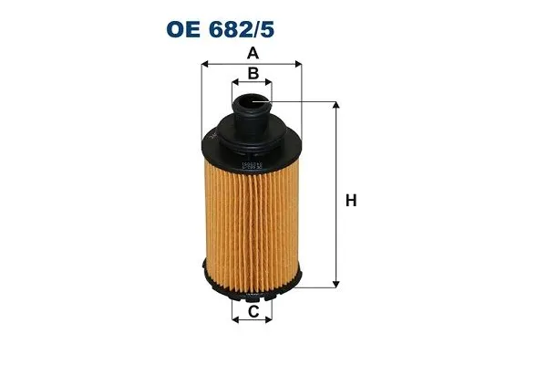 Yağ Filtresi  Opel Insignia B Grand Sport (2017->)  FILTRON OE 682/5