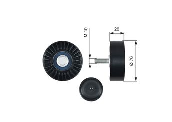 Vantilatör Kayış Gergi Rulmanı  GATES T36485  3F145276 03F145276