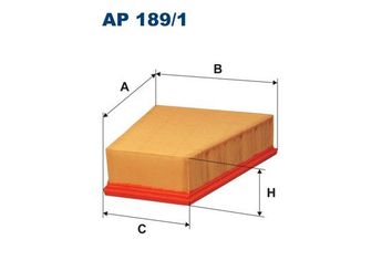 Hava Filtresi  FILTRON AP 189/1  6Q0129620 5Z0129620A 5Z0 129 620 A 6Q0 129 620 6Q01296620 6Q0 129 662 0