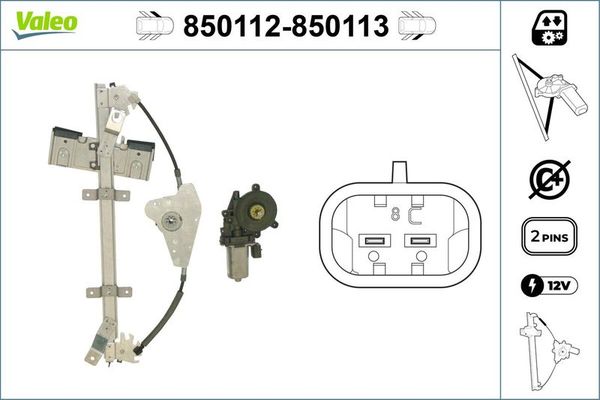 Cam Krikosu Ön Sol VALEO 850112