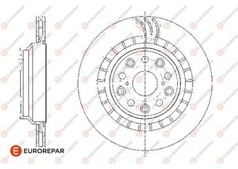 Fren Disk Ayna Arka Sağ ve Sol EUROREPAR 1667872580  1667872580 4243250010