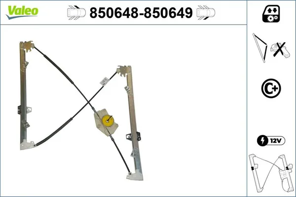 Cam Krikosu Ön Sol VALEO 850648