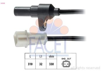 Krank Sensörü  FACET 9.0142  35079417 7433547699 74 33 547 699 3507941 3547699 35476993