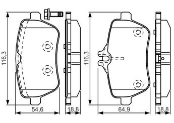 Fren Disk Balata Arka BOSCH 0 986 TB3 208  A0064207220 64209220 006 420 92 20 84200820 008 420 08 20 64205720 006 420 57 20 64207220 006 420 72 20 84203420 008 420 34 20 A0084200820 A 008 420 08 20 A0084203420 A 008 420 34 20 A 006 420 72 20 A0064209220 A 006 420 92 20 A0064205720 A 006 420 57 20