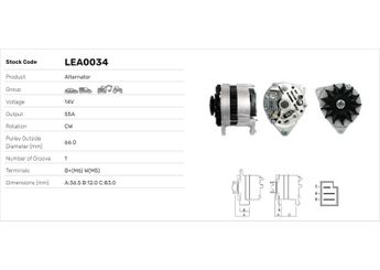 Alternatör  LUCAS ELEKTRIK LEA0034  LEA0034 1485513 1485514 1507007 1553527 1571101 1595276 1654180 5003898 5003902 5003903 5003956 5007061 5007077 5008982 5008983 5008986 5010209 5011973 5014248 5014249 5021162 5021175 5023530 5026100 5026112 6158226 6175184 73EB10300GB 74EB10300CA 76BB10300GA 77FB10300GA 77FB10300GB 77FB10300GC 77FB10300GD 77FB10300KA 79BB10300AC 79BB10300AD 81AB10300AAA 81AB10300CA 81AB10300UB 81AB10300YA 81DB10300BA 82FB10300CA 84AB10300EB 85BB10300FA 86AB10300ABA 86AB10300AC 86AB10300ACA 86AB10300DB 86AB10300EB 86AX10300DB 86FX10300BA 89AB10300FA E6NN10B376BA 1447312M91 1447701R91 1693232M91 1693233M91 1897695R91 3536264M91 3536265M91 3930501R91 A005T31772 A5T31772 A5T31774 2871A147 ADU7777 ADU8090 ADU9547 AJU1992 GEU2256