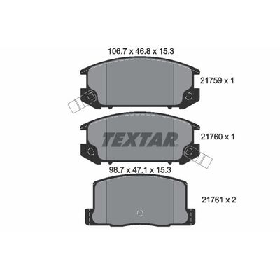 Fren Disk Balata Arka Toyota MR 2 Roadster (W30)(2003->)  AYD 60515A