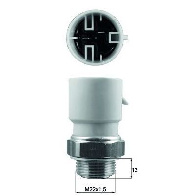 Fan Müşürü  Opel Kadett E (1984->)  MAHLE TSW 61