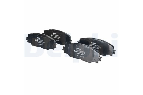 Fren Disk Balata Ön Toyota Prius + (ZVW40)(2012->)  DELPHI LP2003