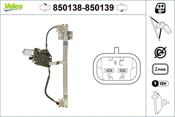 Cam Krikosu Ön Sol VALEO 850138