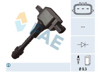 Ateşleme Bobini  FAE 80491  133908 2503908 22448AR210 22448AR215 22448-AR210 22448-AR215 AIC4002G HEXEXA4002G IGC0009 22448AR200 22448-AR200