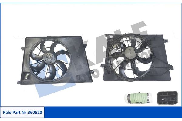 Radyatör Fan ve Motoru  KALE 360520