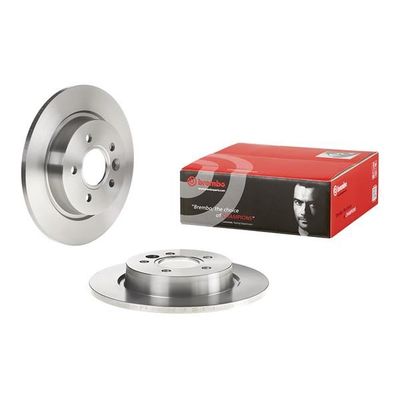 Fren Disk Ayna Arka Sağ ve Sol Volvo V50 S.Wagon [Combi] (02.2004->)  BREMBO 08.9975.10